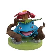 Figura: Venusaur PVC, 15 cm, pose de batalha detalhada