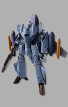 Figura VF-0A Phoenix Shin Kudo Use and QF-2200D-B Ghost - Macross Zero - Hi Metal R - Bandai