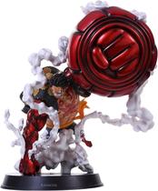 Figura WAIIX: Estátua de 22 cm de anime Luffy Monkey D Luffy Gear 4 Figura WAIIX: Estátua de 22 cm de anime Luffy Monkey D Luffy Gear 4