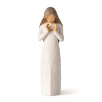 Figura Willow Tree Ever Remember: resina pintada à mão de 18 cm