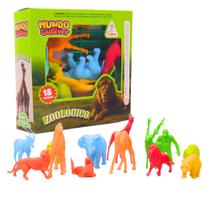 Figuras Animais Do Zoológico e Cercas 0961 - Gulliver Figuras Animais Do Zoológico e Cercas 0961 - Gulliver