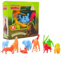 Figuras Animais Do Zoológico e Cercas 0961 - Gulliver Figuras Animais Do Zoológico e Cercas 0961 - Gulliver