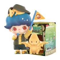Figuras Blind Box POP MART DIMOO Jurassic World 1 peça Figuras Blind Box POP MART DIMOO Jurassic World 1 peça