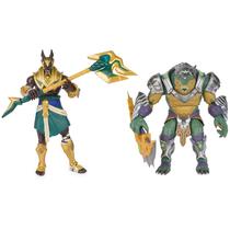 Figuras Colecionáveis League of Legends: Nasus e Renekton Figuras Colecionáveis League of Legends: Nasus e Renekton