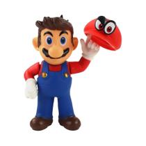 Figuras Colecionáveis Super Mario Bros - Luigi, Yoshi e Outros Personagens