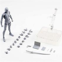 Figuras de ação ABROBROKI Body-Kun DX e Body-Chan DX PVC Figuras de ação ABROBROKI Body-Kun DX e Body-Chan DX PVC