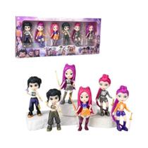 Figuras De Ação Anime Hunter Squad Em Conjunto Com 6 Peças, Derpy Tiger, Rumi, Mira, Zoey, Bonecas Figuras De Ação Anime Hunter Squad Em Conjunto Com 6 Peças, Derpy Tiger, Rumi, Mira, Zoey, Bonecas