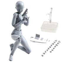Figuras de ação AROYEL Body-Kun DX e Body-Chan DX modelo de PVC Figuras de ação AROYEL Body-Kun DX e Body-Chan DX modelo de PVC