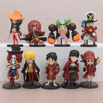 Figuras de ação Bandai Luffy Zoro Sanji Chopper Usopp Nami Figuras de ação Bandai Luffy Zoro Sanji Chopper Usopp Nami