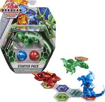 Figuras de Ação Colecionáveis, Fenneca Ultra, Geogan Rising - Pack Inicial 3 Peças - Bakugan