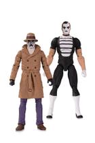 Figuras de ação DC Collectibles Doomsday Clock Rorschach/Mime Figuras de ação DC Collectibles Doomsday Clock Rorschach/Mime