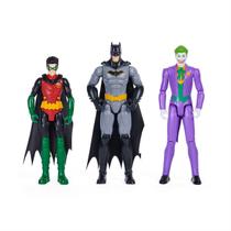 Figuras de Ação DC - Robin, Batman e Coringa - Sunny Figuras de Ação DC - Robin, Batman e Coringa - Sunny