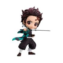 Figuras De Ação De Anime Demon Slayer De 15cm Nezuko Tanjirou Zenitsu Inosuke Kyoujurou Giyuu