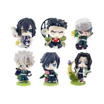 Figuras De Ação De Anime Demon Slayer Tanjirou Nezuko Zenitsu Mitsuri Kimetsu No Yaiba Modelos De