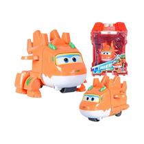 Figuras De Ação De Robô Transformável Super Wings Para Crianças, Mini Escala, Anime, Presentes De