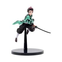 Figuras de Ação Demon Slayer - Kamado Tanjirou, Zenitsu e Nezuko - PVC