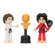 Figuras de ação DevSeries Cobra Kai Diaz vs Keene 7cm