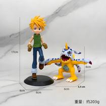 Figuras de Ação Digimon Adventure - Yagami Taichi, Ishida Yamato, Hikari e Takeru