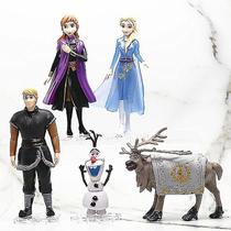 Figuras de ação Disney Frozen 2 Elsa Anna Olaf para meninas