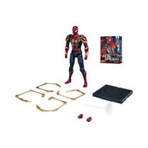 Figuras De Ação Dos Vingadores 15cm Homem De Ferro Mark50 Homem Aranha Thanos Hulk Capitão América