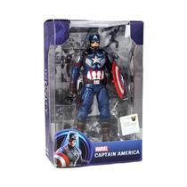 Figuras De Ação Dos Vingadores: Homem De Ferro, Homem-Aranha, Thor, Capitão América, Thanos, Hulk,