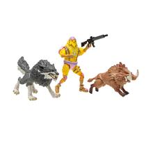 Figuras de ação FORTNITE Wolf and Boar Duo Mode com arma