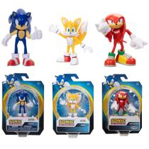Figuras de ação JAKKS Pacific Sonic 2,5" 3 unidades Wave 20
