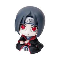 Figuras de Ação Kawaii Naruto - Kakashi, Sasuke e Itachi (9cm) - Decoração para Carro