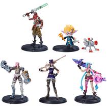 Figuras de Ação League of Legends Dual Cities - Conjunto com 5 Figuras