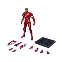 Figuras De Ação Marvel Hulk Thanos Capitão América Homem-Aranha Thor Homem De Ferro Brinquedos