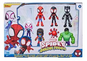 Figuras de ação Marvel Spidey e seus incríveis amigos 7 figuras Figuras de ação Marvel Spidey e seus incríveis amigos 7 figuras