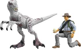 Figuras de Ação Mattel Jurassic Park III - Coleção Hammond
