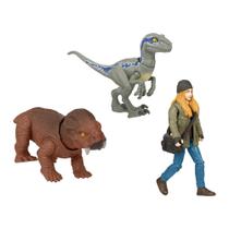 Figuras de Ação Mattel Jurassic World Dominion - Humanos e Dinossauros Figuras de Ação Mattel Jurassic World Dominion - Humanos e Dinossauros