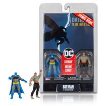 Figuras de ação McFarlane Toys DC Direct Page Punchers Batman & Mutant Leader 3 polegadas com quadrinhos