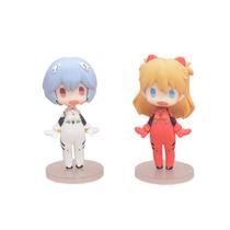 Figuras de ação Neon Genesis Evangelion Rei Ayanami e Asuka Figuras de ação Neon Genesis Evangelion Rei Ayanami e Asuka