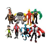 Figuras De Ação Omnitrix Ben10 De 12cm, Ben Tennyson, 10 Alienígenas, Modelos Heatblast Overflow