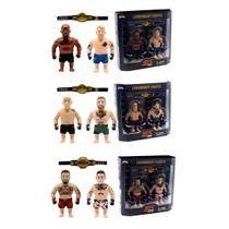 Figuras de Ação P.M.I. UFC 4,5" Legendary Fights Kit com 2 Figuras de Ação P.M.I. UFC 4,5" Legendary Fights Kit com 2