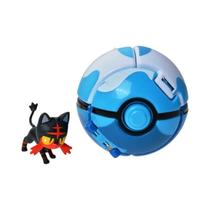 Figuras de Ação Pokémon - 18 Estilos Deformados (Pokebola, Pikachu, Charmander, Blastoise, Mewtwo)