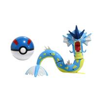 Figuras de Ação Pokémon Infantis - Pikachu, Dragonite, Gengar, Mew, Snorlax, Gyarados, Lapras e Pokebola