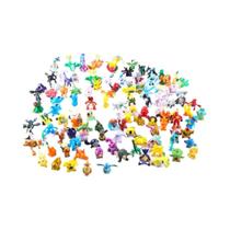 Figuras De Ação Pokémon Pikachu Para Crianças 144pcs Mini Modelo De Brinquedo Anime Presentes De