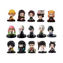 Figuras De Ação PVC Demon Slayer 5-15 Peças Versão Q Tanjiro Inosuke Zenitsu Brinquedo Modelo Figuras De Ação PVC Demon Slayer 5-15 Peças Versão Q Tanjiro Inosuke Zenitsu Brinquedo Modelo