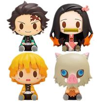 Figuras de ação Sajy Anime Demon Killer Kamado Tanjiro Nezuko