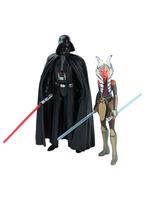 Figuras de ação STAR WARS R Darth Vader vs Ahsoka Tano Figuras de ação STAR WARS R Darth Vader vs Ahsoka Tano