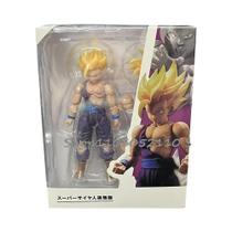 Figuras De Ação Super Saiyan Son Goku, Vegeta E Son Gohan Da Dragon Ball Z, Modelo S.H.Figuarts