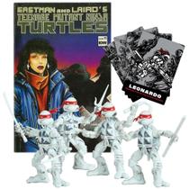 Figuras de Ação Tartarugas Ninja - Inclui História em Quadrinhos Figuras de Ação Tartarugas Ninja - Inclui História em Quadrinhos