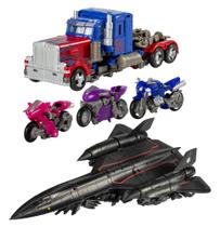 Figuras de ação Transformers Studio Series Revenge of The Fallen 15º aniversário do Autobot Multipack Optimus Prime, Jetfire, Chromia, Elita-1, Arcee