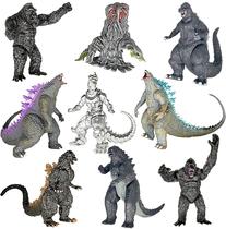 Figuras de ação TWCare Godzilla Dinosaur vs Kong, conjunto de 9