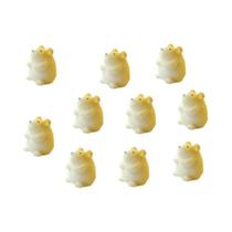 Figuras De Animais De Páscoa 10 Peças Miniaturas Para Decoração De Jardim De Fadas Coelho Esquilo