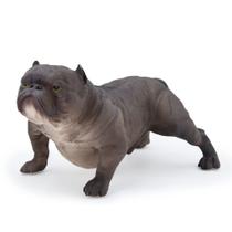 Figuras de animais MODEBESO Realistic American Bully Pitbull 20cm Figuras de animais MODEBESO Realistic American Bully Pitbull 20cm