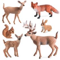 Figuras de Animais Skylety Woodland Animals - Conjunto de 6 em PVC